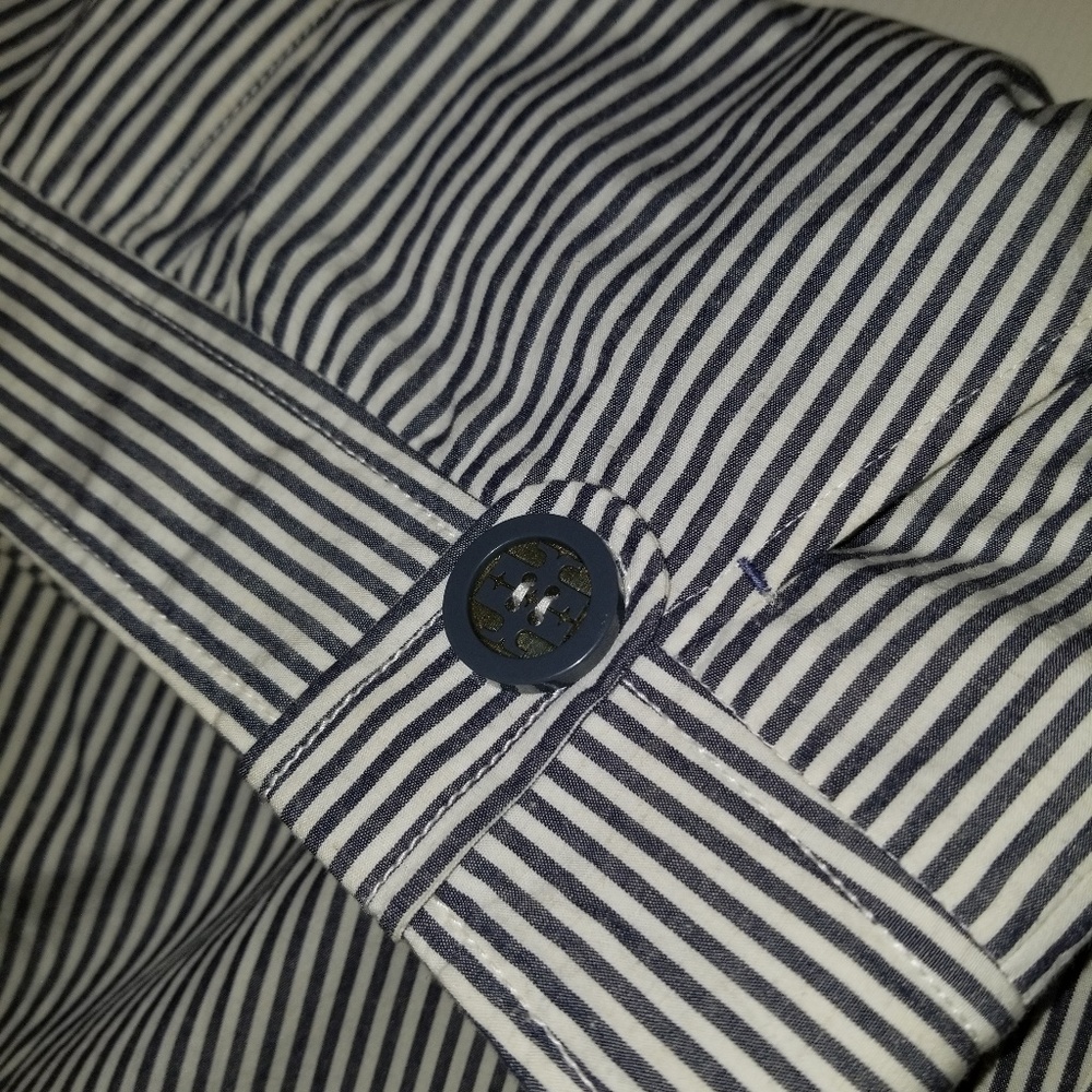 Blue Pin Stripe pants